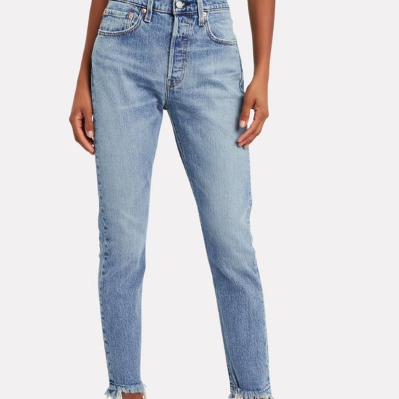 LEVI'S 501 High Rise Skinny Jeans - Picture 2 of 8